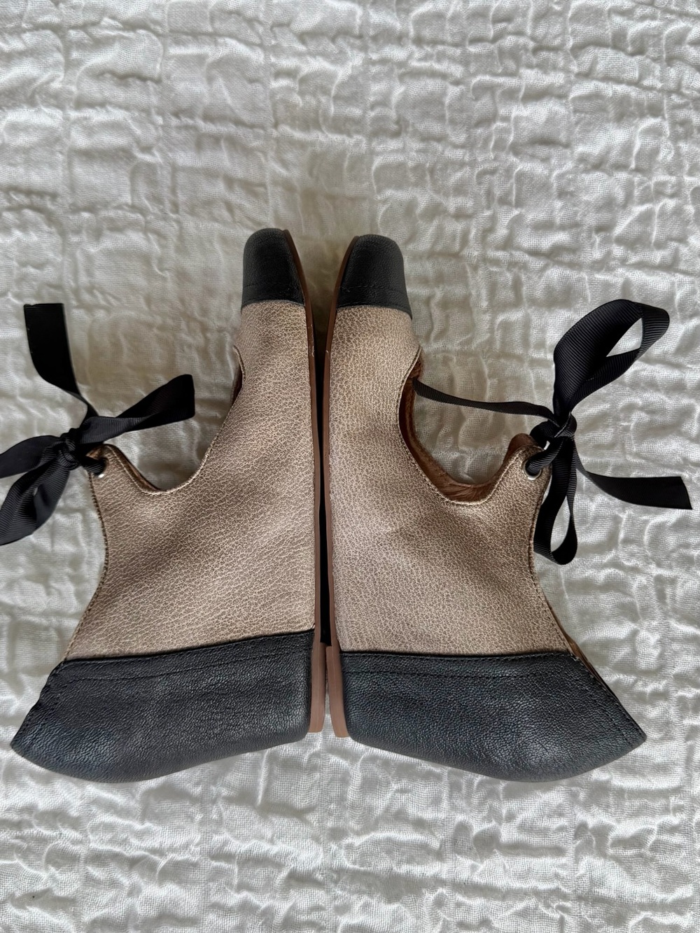 Jeffrey Campbell x Vintage Havana Ynez Two Tone Bow Pump Size 8.5 - Picture 5 of 8
